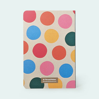 Color Burst Notebook - Dots