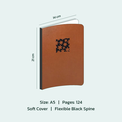 Kraft Notebook - Rust Orange