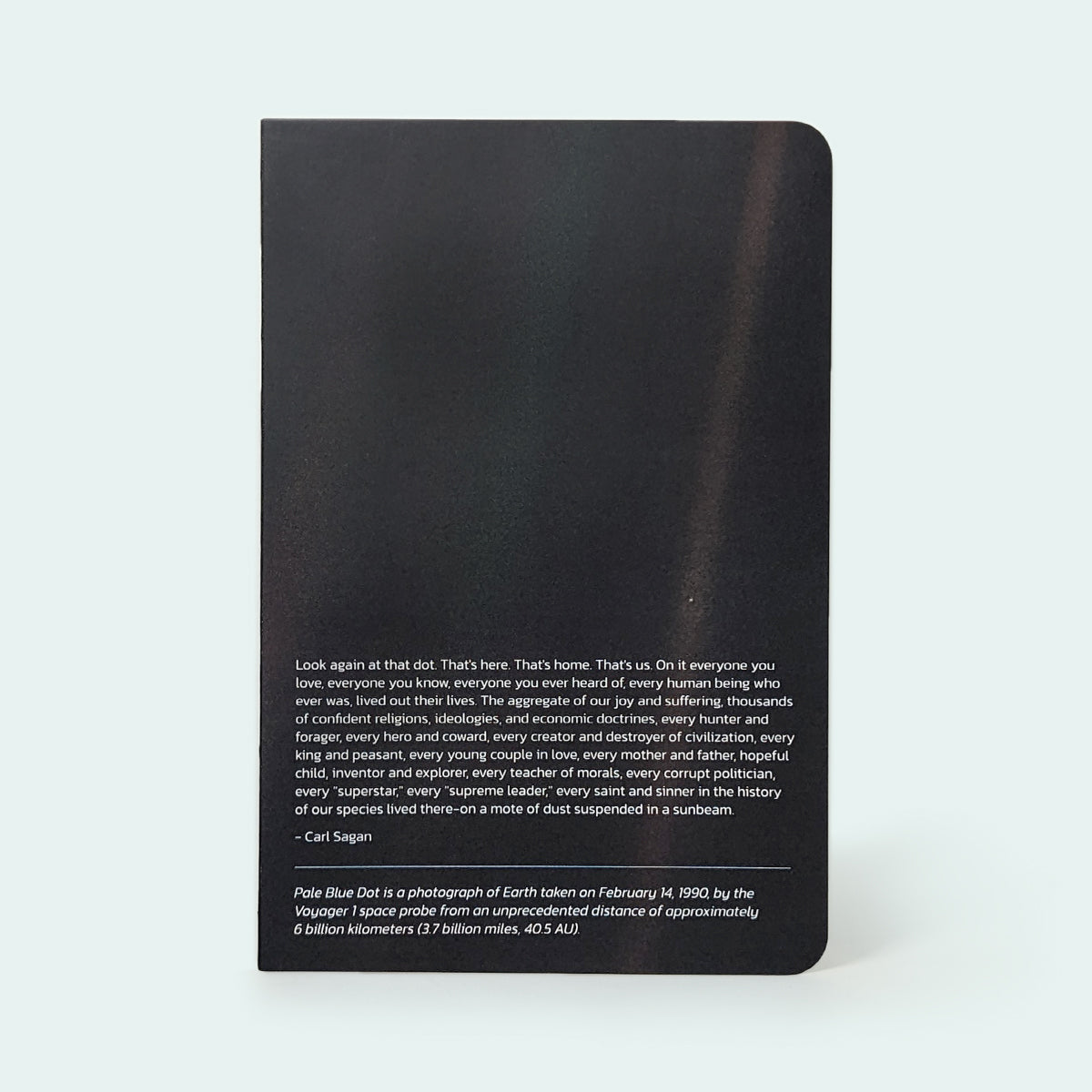 Pale Blue Dot Notebook