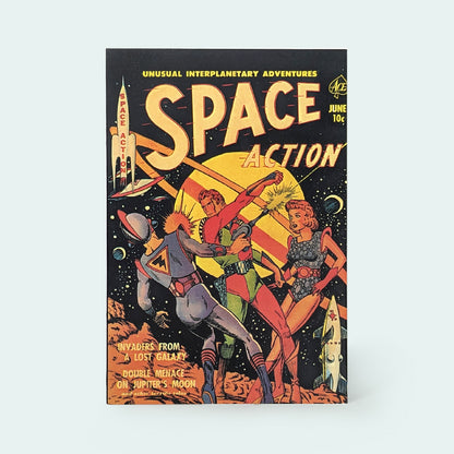 Golden Age of Comics Notebook - Space Action