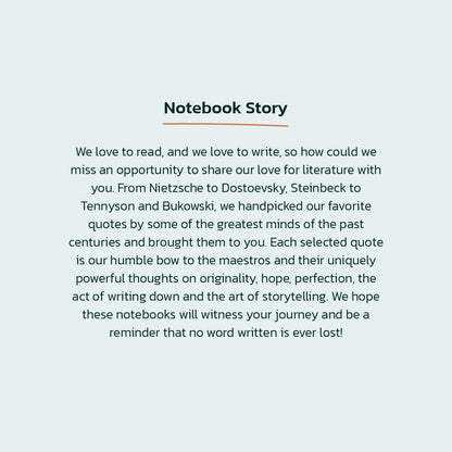 Muse Notebook - Steinbeck